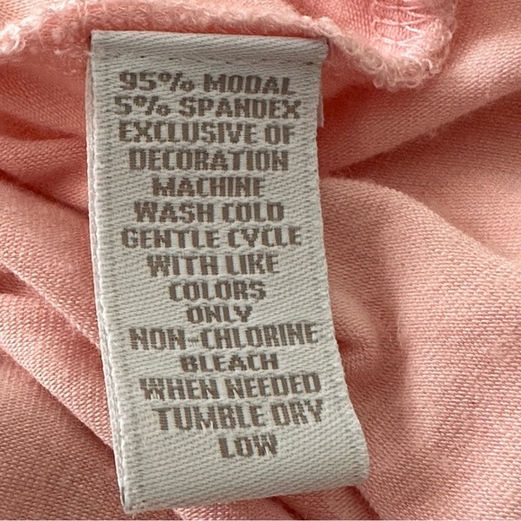 I. MAGNIN Vintage 1970s Pink Modal Maxi Night Dress – Loungewear Glam Size Small - Picture 13 of 16